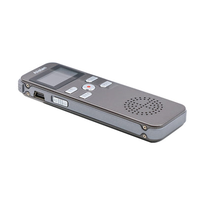 JNN X26 Mini Portable Voice Recorder with OLED Screen, Memory:8GB(Metal Gray) by JNN