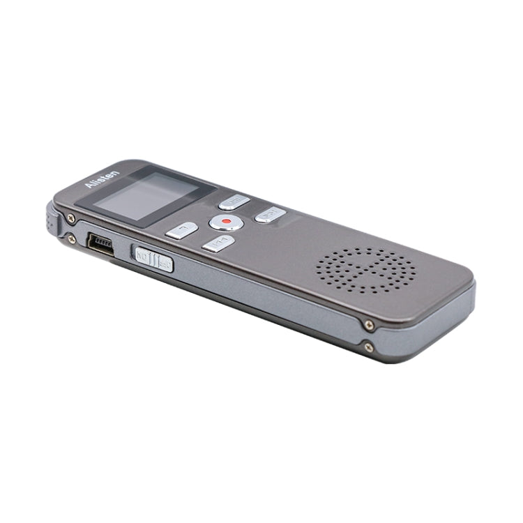 JNN X26 Mini Portable Voice Recorder with OLED Screen, Memory:16GB(Metal Gray) by JNN