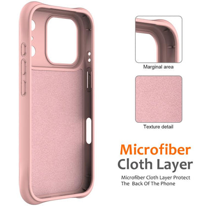 For iPhone 17 Pro Max Wave Texture MagSafe Magnetic Liquid Silicone Phone Case(Pink) - iPhone 17 Pro Max Cases by buy2fix | Online Shopping UK | buy2fix