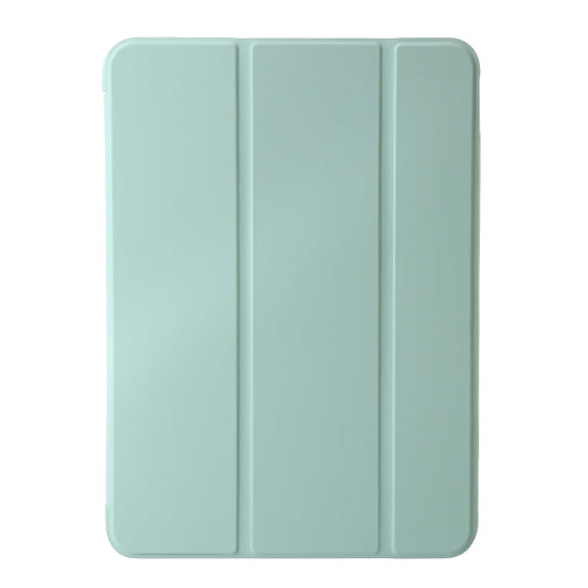 For iPad Air 11 2025 / 2024 Three-fold Holder Flip Tablet Leather Case(Mint Green) - iPad Air 11 2025 / 2024 Cases by buy2fix | Online Shopping UK | buy2fix