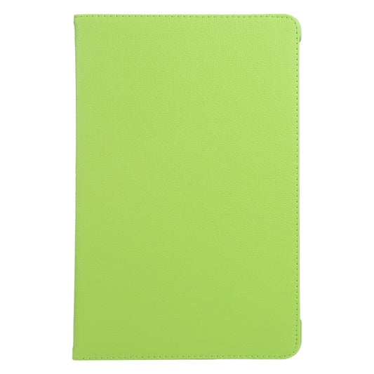 For iPad Pro 11 2024 360 Degree Rotation Litchi Texture Leather Tablet Case with Holder(Green) - iPad Pro 11 2024 Cases by buy2fix | Online Shopping UK | buy2fix