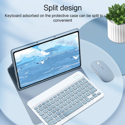 For Xiaomi Pad 6 / Pad 6 Pro 11 inch Detachable Keyboard Smart Tablet Leather Case(Blue) - For Xiaomi by buy2fix | Online Shopping UK | buy2fix
