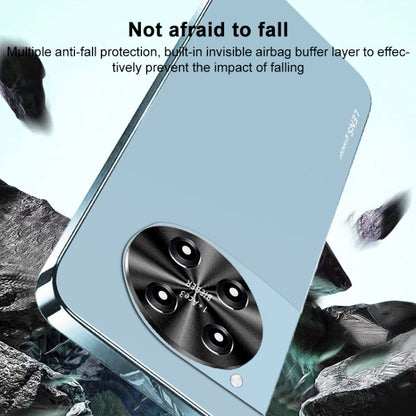 For OnePlus 11 AG Frosted Electroplating Acrylic Phone Case(Sierra Blue) - OnePlus Cases by buy2fix | Online Shopping UK | buy2fix
