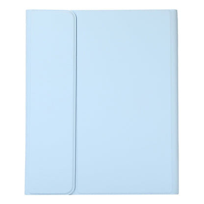 For Xiaomi Pad 6 / Pad 6 Pro 11 inch Wireless Bluetooth Keyboard Tablet Leather Case with Pen Slot(Blue) - For Xiaomi by buy2fix | Online Shopping UK | buy2fix