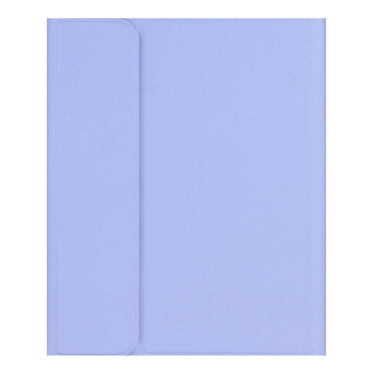 For Xiaomi Pad 6 / Pad 6 Pro 11 inch Wireless Bluetooth Keyboard Tablet Leather Case with Pen Slot(Purple) - For Xiaomi by buy2fix | Online Shopping UK | buy2fix
