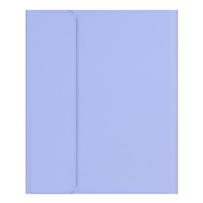 For Xiaomi Pad 6 / Pad 6 Pro 11 inch Wireless Bluetooth Keyboard Tablet Leather Case with Pen Slot(Purple) - For Xiaomi by buy2fix | Online Shopping UK | buy2fix