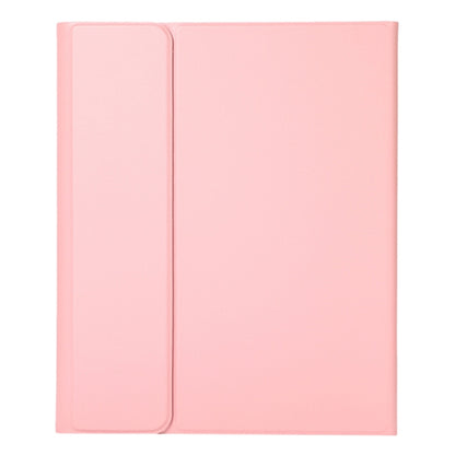 For Xiaomi Pad 5 / Pad 5 Pro 11 inch Wireless Bluetooth Keyboard Tablet Leather Case with Pen Slot(Pink) - Xiaomi Keyboard by buy2fix | Online Shopping UK | buy2fix