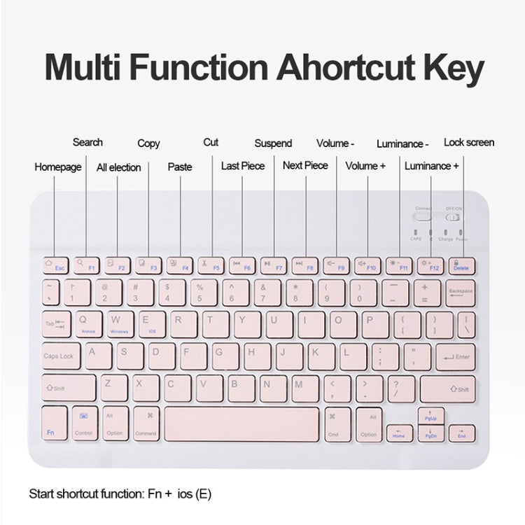 For Xiaomi Pad 5 / Pad 5 Pro 11 inch Wireless Bluetooth Keyboard Tablet Leather Case with Pen Slot(Yellow) - Xiaomi Keyboard by buy2fix | Online Shopping UK | buy2fix