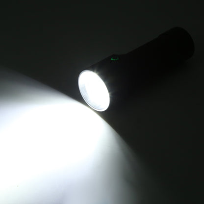 W5204 8 LEDs 3100LM High Brightness Rechargeable Flashlight(Black) - LED Flashlight by buy2fix | Online Shopping UK | buy2fix
