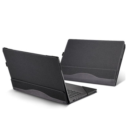 For HP EliteBook 865 G10 / G9 16 inch Leather Laptop Shockproof Protective Case(Black) - Screen & Keyboard Cover by buy2fix | Online Shopping UK | buy2fix