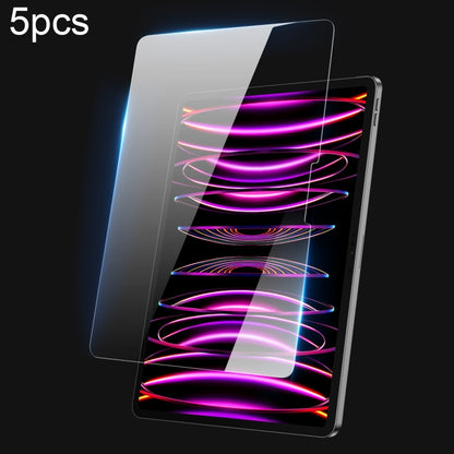 For iPad Pro 12.9 2020/2021/2022 5pcs DUX DUCIS 0.33mm 9H HD Full Screen Tempered Glass Film - iPad Air 13 2025 / 2024 Tempered Glass by DUX DUCIS | Online Shopping UK | buy2fix