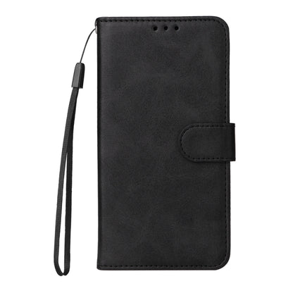 For iPhone 16e Classic Calf Texture Flip Leather Phone Case(Black) - iPhone 16e Cases by buy2fix | Online Shopping UK | buy2fix