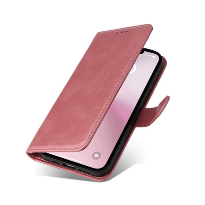 For iPhone 16e Classic Calf Texture Flip Leather Phone Case(Rose Gold) - iPhone 16e Cases by buy2fix | Online Shopping UK | buy2fix