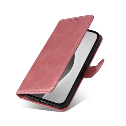 For iPhone 16 Pro Max Classic Calf Texture Flip Leather Phone Case(Rose Gold) by buy2fix