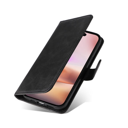 For iPhone 16 Plus Classic Calf Texture Flip Leather Phone Case(Black) - iPhone 16 Plus Cases by buy2fix | Online Shopping UK | buy2fix