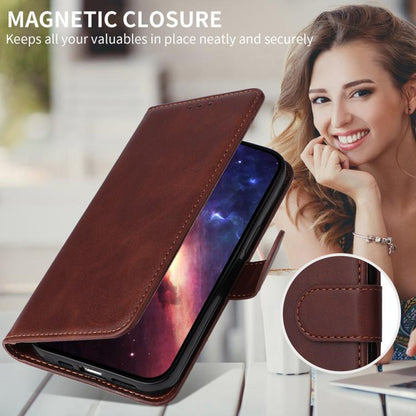 For iPhone Air Classic Calf Texture Flip Leather Phone Case(Brown) - iPhone Air Cases by buy2fix | Online Shopping UK | buy2fix