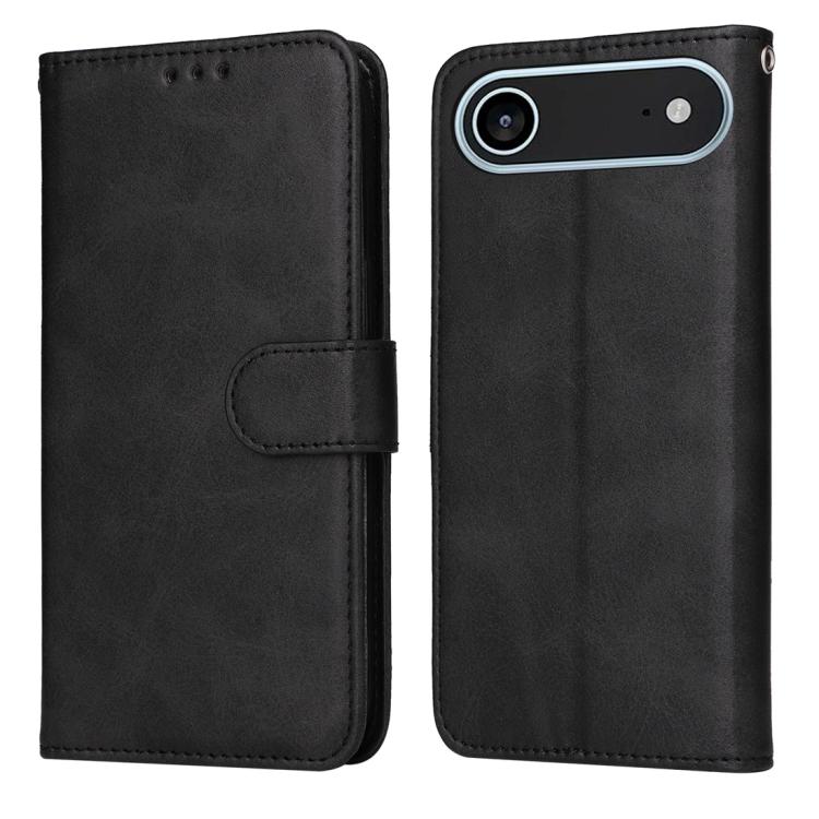 For iPhone Air Classic Calf Texture Flip Leather Phone Case(Black) - iPhone Air Cases by buy2fix | Online Shopping UK | buy2fix