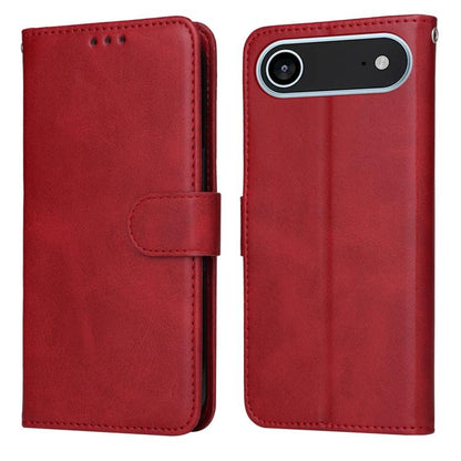 For iPhone Air Classic Calf Texture Flip Leather Phone Case(Red) - iPhone Air Cases by buy2fix | Online Shopping UK | buy2fix