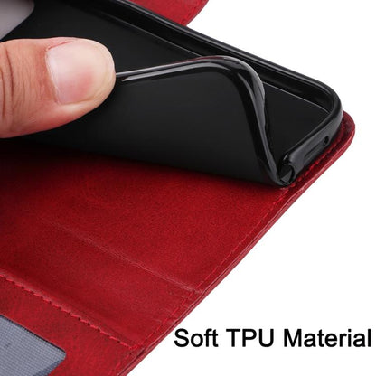 For iPhone Air Classic Calf Texture Flip Leather Phone Case(Red) - iPhone Air Cases by buy2fix | Online Shopping UK | buy2fix