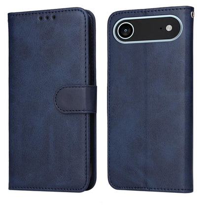 For iPhone Air Classic Calf Texture Flip Leather Phone Case(Blue) - iPhone Air Cases by buy2fix | Online Shopping UK | buy2fix