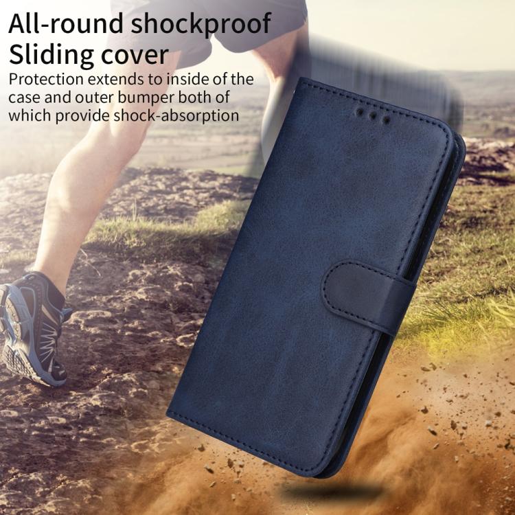 For iPhone Air Classic Calf Texture Flip Leather Phone Case(Blue) - iPhone Air Cases by buy2fix | Online Shopping UK | buy2fix