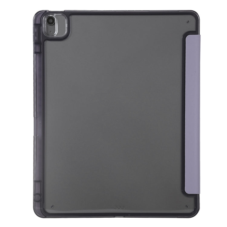 For iPad Air 11 2025 / 2024 Clear Acrylic Deformation Leather Tablet Case(Pink) - iPad Air 11 2025 / 2024 Cases by buy2fix | Online Shopping UK | buy2fix
