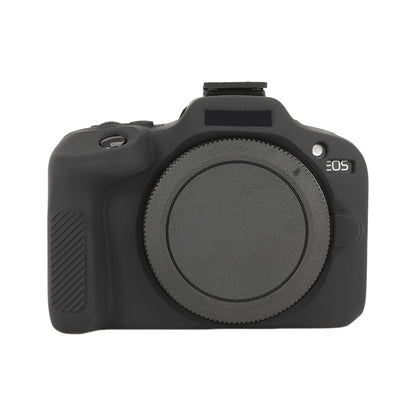 For Canon EOS R100 Glossy Soft Silicone Protective Case(Black) by buy2fix