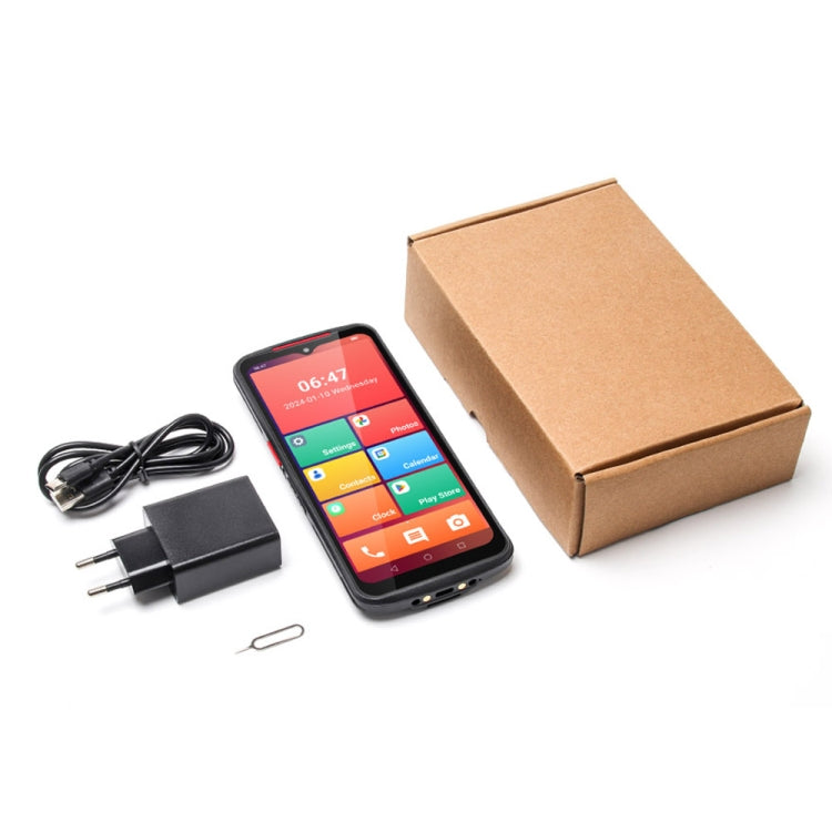 UNIWA NR6503 5G Handheld Scanner Phone, 8GB+128GB, 6.52 inch Android 13 Mediatek Kompanio 900T MT8791 Octa Core, Network: 5G(Black) - UNIWA by UNIWA | Online Shopping UK | buy2fix