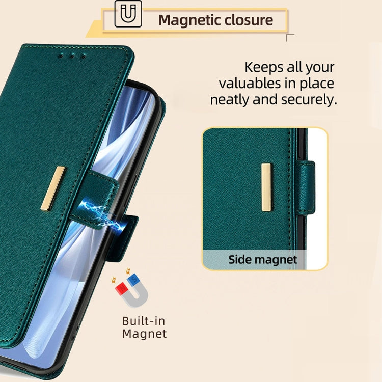 For Xiaomi Redmi K70 5G / K70 Pro 5G Crossbody Chain Leather Phone Case(Green) - Xiaomi Cases by buy2fix | Online Shopping UK | buy2fix