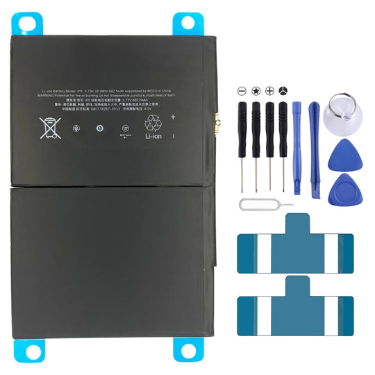 For iPad 9.7 2018 A1893 A1954 8827mAh Battery Replacement