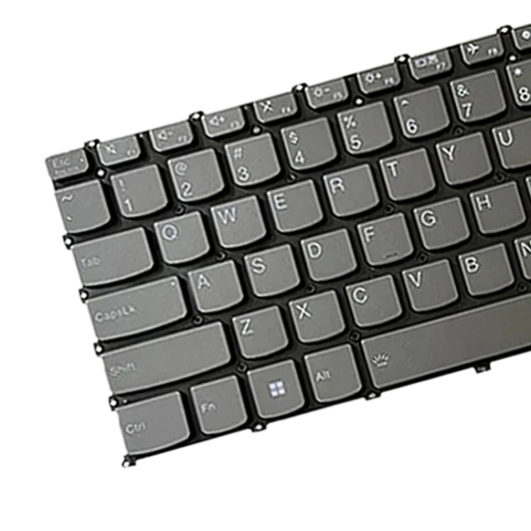 For Lenovo IdeaPad 5 / Yoga Slim 7 Pro US Version Laptop Backlight Keyboard, F10 Key with Lock Icon(Grey) by buy2fix