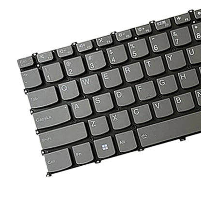For Lenovo IdeaPad 5 / Yoga Slim 7 Pro US Version Laptop Backlight Keyboard, F10 Key with Lock Icon(Grey) by buy2fix