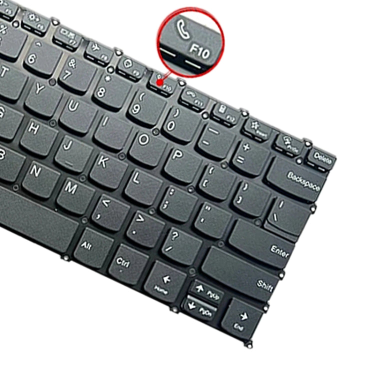 For Lenovo IdeaPad 5 / Yoga Slim 7 Pro US Version Laptop Backlight Keyboard, F10 Key with Phone Icon(Black) by buy2fix