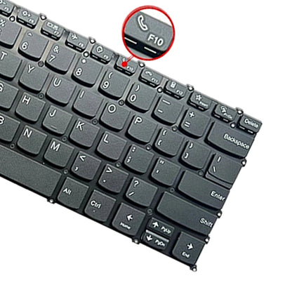 For Lenovo IdeaPad 5 / Yoga Slim 7 Pro US Version Laptop Backlight Keyboard, F10 Key with Phone Icon(Black) by buy2fix