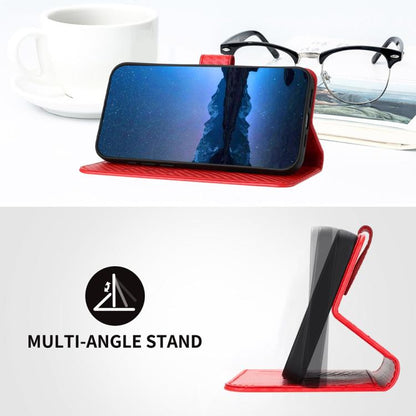 For Google Pixel 10 Pro XL YX0070 Carbon Fiber Buckle Leather Phone Case with Lanyard(Red) - Google Cases by buy2fix | Online Shopping UK | buy2fix