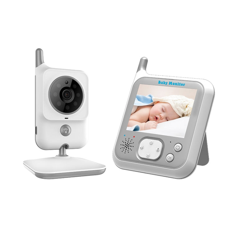 VB607 3.2 inch LCD Screen Baby Monitor Care Camera(EU Plug) by buy2fix