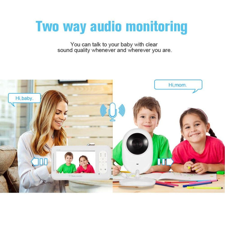 SP920 4.3 inch TFT Screen Baby Monitor Care Camera(US Plug) by buy2fix