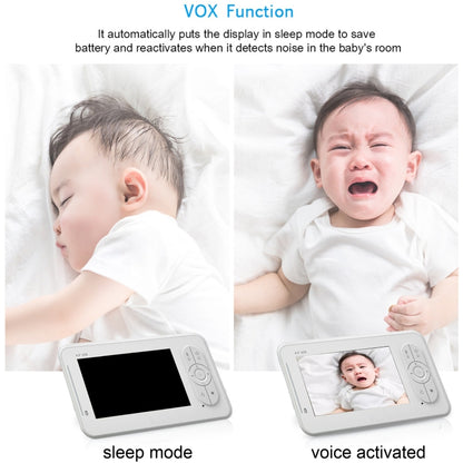 SP920 4.3 inch TFT Screen Baby Monitor Care Camera(US Plug) by buy2fix