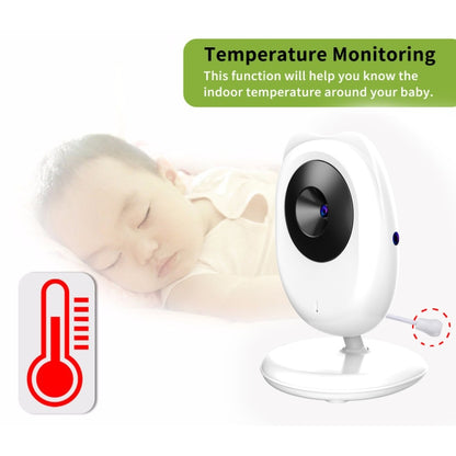 SP990 2.4 inch LCD Screen Baby Monitor Care Camera(EU Plug) by buy2fix