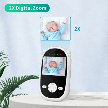 SM25 2.4 inch LCD Screen Baby Monitor Care Camera(US Plug) by buy2fix