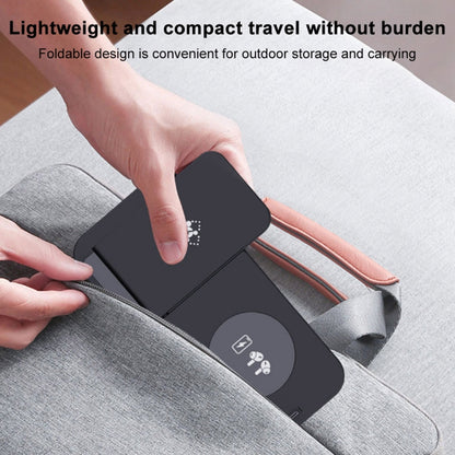For Huawei Series 3 in 1 15W Earphones/Phones/Watch Fold Wireless Charger Stand(Black) - Multifunction Charger by buy2fix | Online Shopping UK | buy2fix
