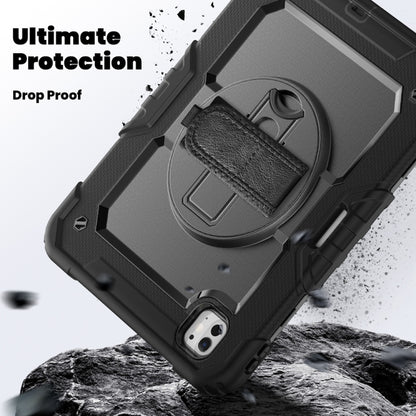 For iPad Pro 11 2024 Silicone Hybrid PC Tablet Protective Case(Black) - iPad Pro 11 2024 Cases by buy2fix | Online Shopping UK | buy2fix