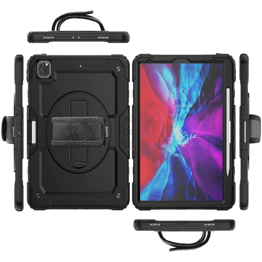 For iPad Pro 13 2024 Silicone Hybrid PC Tablet Protective Case(Black) - iPad Pro 13 2024 Cases by buy2fix | Online Shopping UK | buy2fix