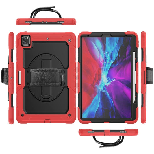 For iPad Pro 13 2024 Silicone Hybrid PC Tablet Protective Case(Red+Black) - iPad Pro 13 2024 Cases by buy2fix | Online Shopping UK | buy2fix
