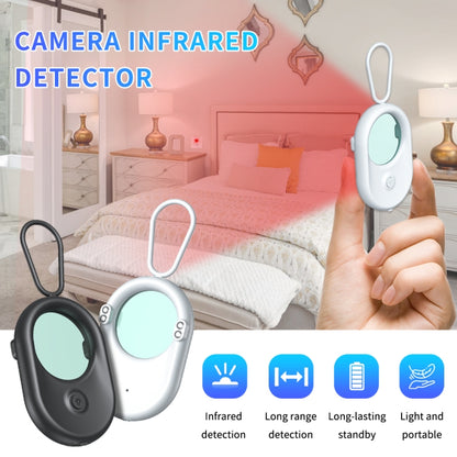 T02 Smart Infrared Camera Detector Anti-Sneak Shooting Scanner(White) by buy2fix