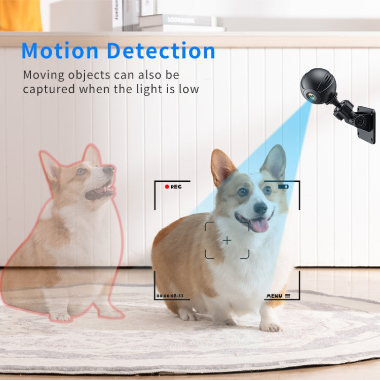X3 Wireless Mini DV WiFi IP Camera, Support Night Vision / Motion Detection(Black) by buy2fix