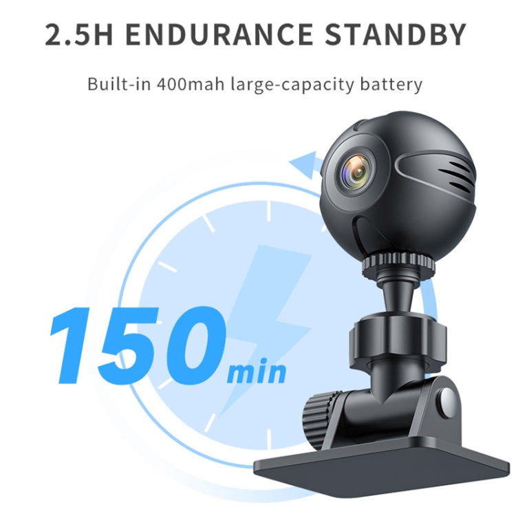 X3 Wireless Mini DV WiFi IP Camera, Support Night Vision / Motion Detection(Black) by buy2fix