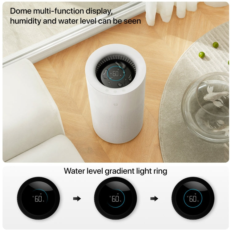 Xiaomi Mijia Pure Smart Fog-Free Humidifier 2, Specification:US Plug(White) by Xiaomi