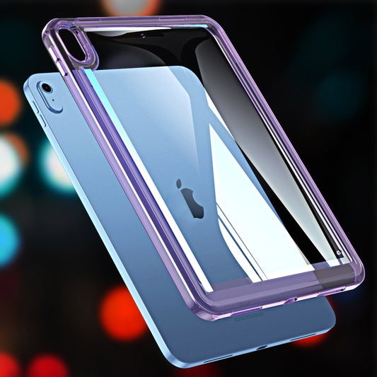 For iPad Air 11 2025 / 2024 Transparent Acrylic Tablet Case(Dark Purple) - iPad Air 11 2025 / 2024 Cases by buy2fix | Online Shopping UK | buy2fix