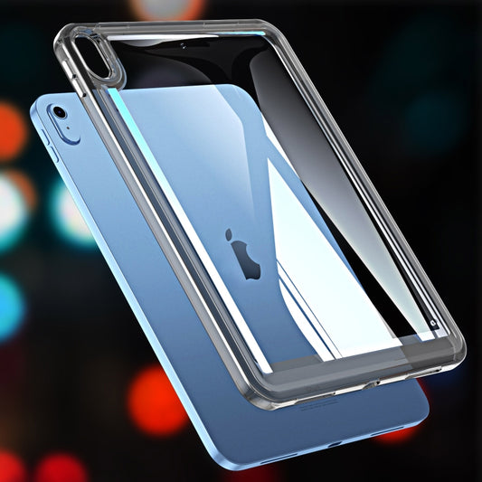 For iPad Air 11 2025 / 2024 Transparent Acrylic Tablet Case(Black) - iPad Air 11 2025 / 2024 Cases by buy2fix | Online Shopping UK | buy2fix